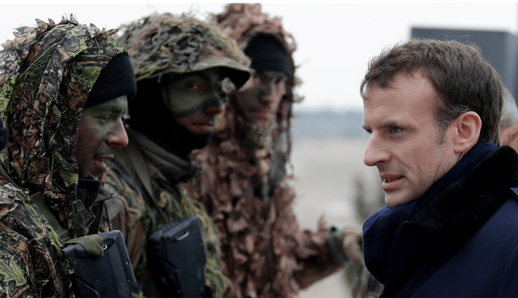 بهانه ماکرون برای بازگرداندن سربازی به فرانسه