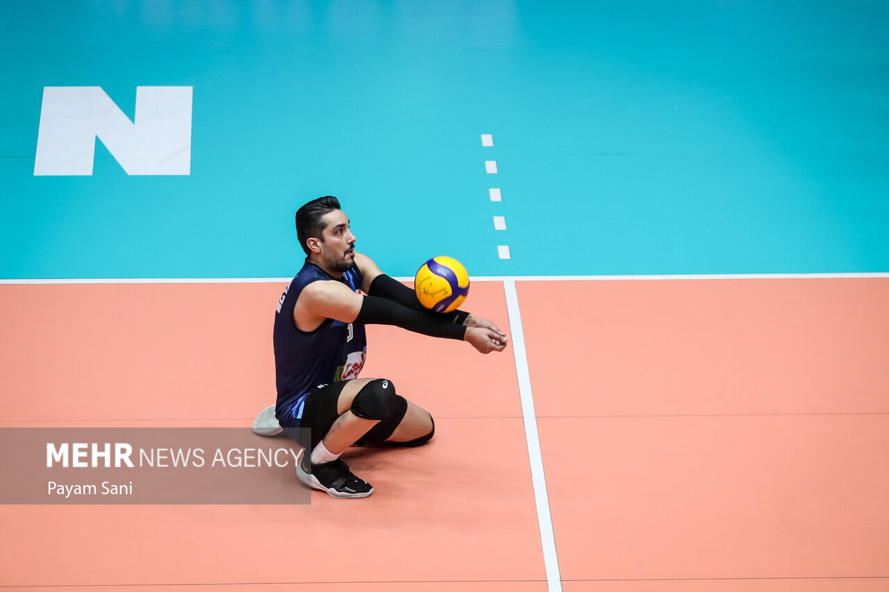 هفته دوم لیگ برتر والیبال؛ دیدار تیم های پیکان و طبیعت