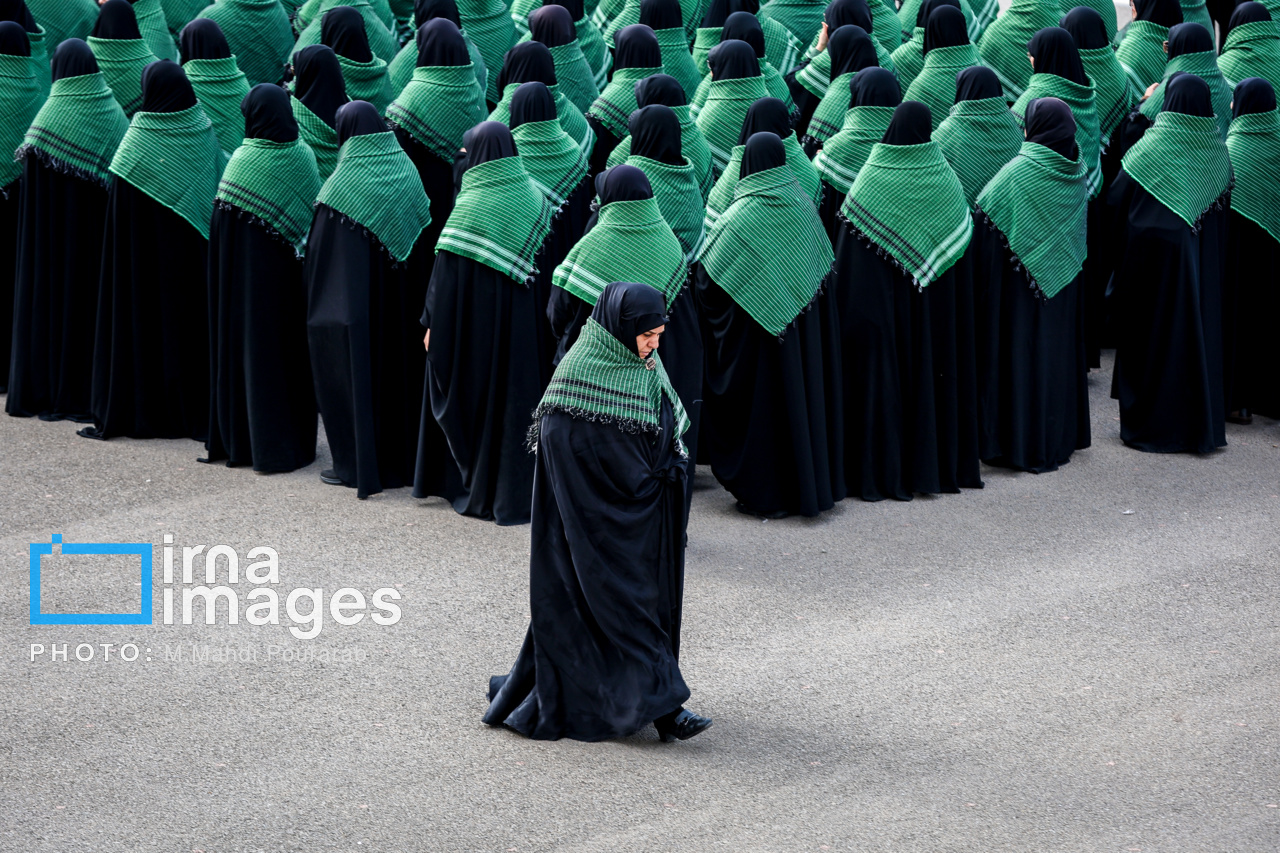 عکس/ رزمایش اقتدار بسیج پایتخت