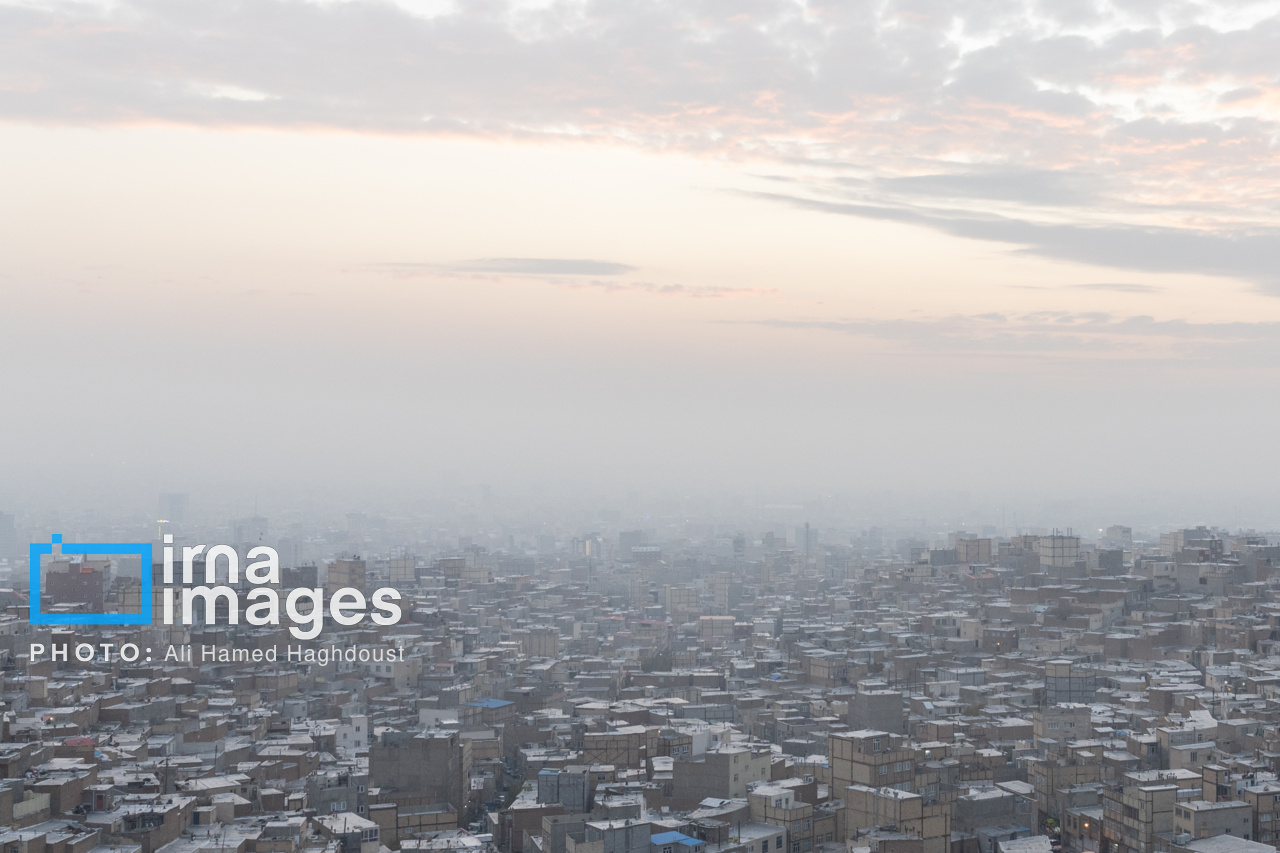 عکس/تداوم آلودگی هوای تبریز