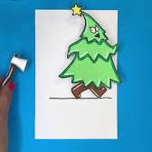 علم و سرگرمی با کاردستی کاج فراری