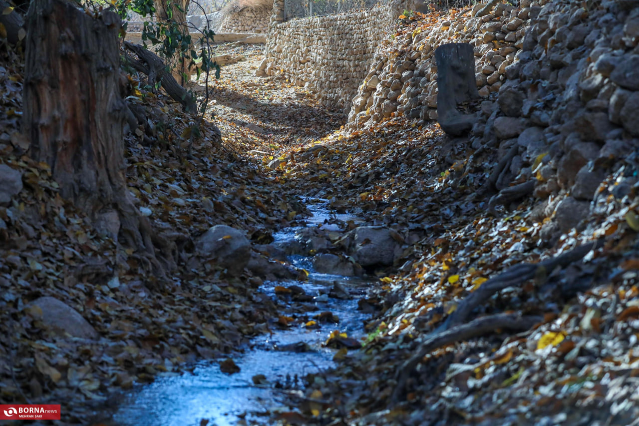 طبیعت زیبای پاییزی در روستای وفس