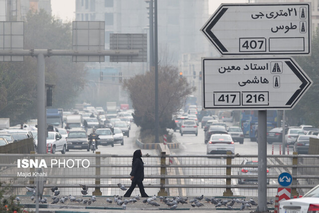 پایداری جو و تداوم آلودگی هوا تا یکشنبه