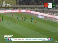 گل سوم پرسپولیس به شمس آذر توسط فرشاد احمدزاده
