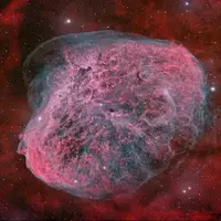 یک حباب کیهانی شگفت‌انگیز در عکس روز ناسا