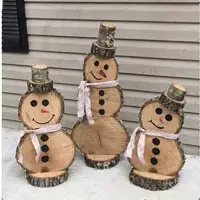  تا حالا آدم برفی چوبی دیده بودین؟