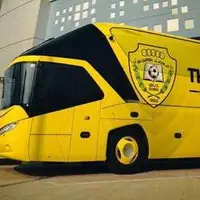 کنایه جالب مهدی شریفی به دیر رسیدن اتوبوس تیم الوصل به ورزشگاه 