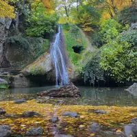  پاییز زیبای آبشار لوه استان گلستان 