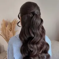 آموزش یک شنیون کلاسیک و زیبا