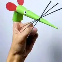 کاردستی متحرک آقا موشه