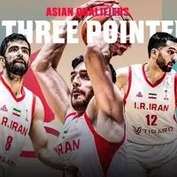 آتش بازی بسکتبال ایران با ۱۹ شوت سه‌ امتیازی