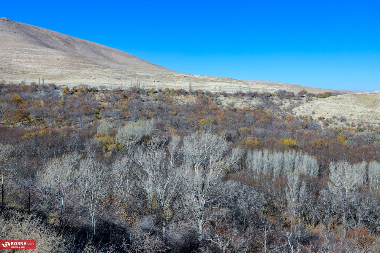 طبیعت زیبای پاییزی در روستای وفس
