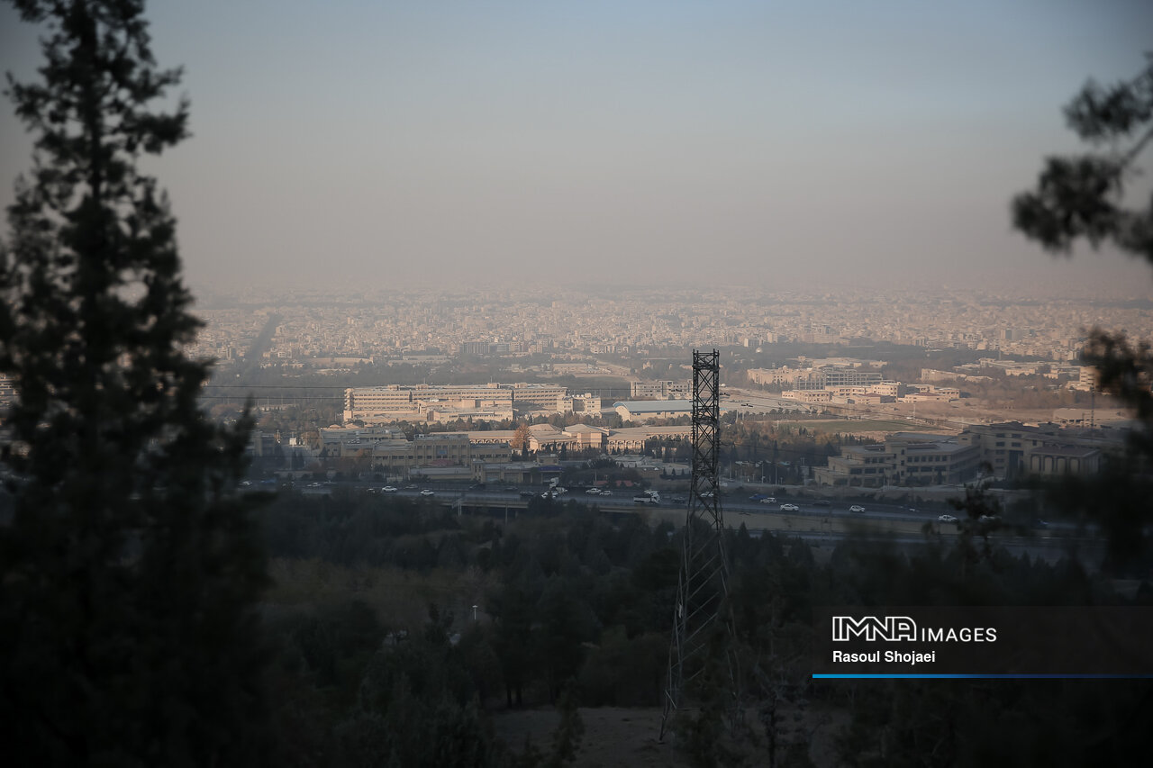 عکس/اصفهان زیر چتر آلودگی