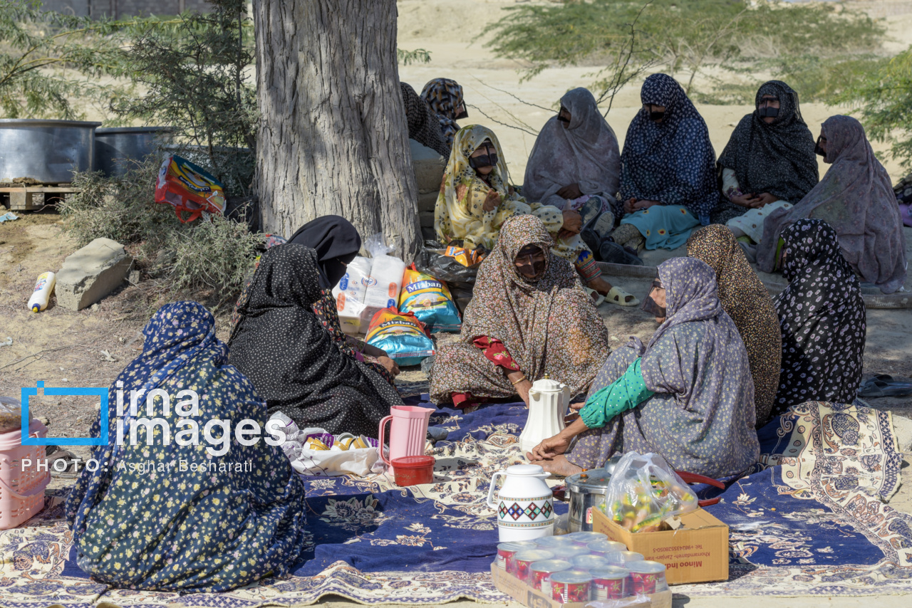 نذر خیرات در روستای گورزین