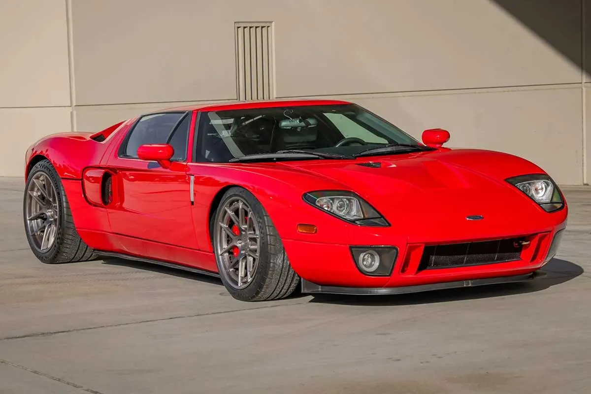 حراج فورد GT پل واکر با کارکرد تنها ۶ هزار کیلومتر