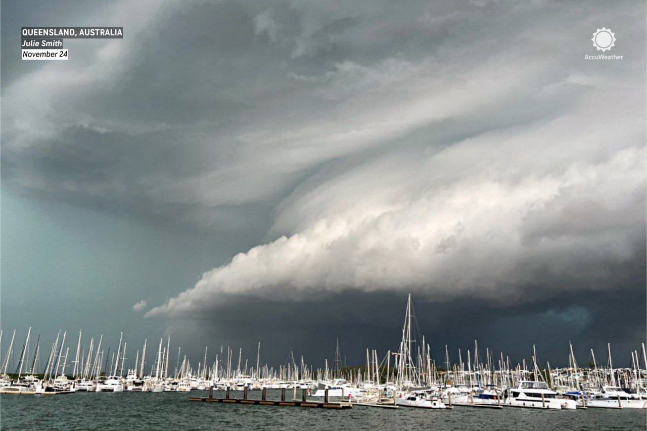 سلول بارشی فوق‌العاده عظیم در استرالیا 