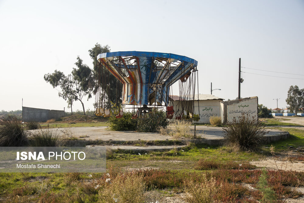 عکس/ آخرین نفسهای بزرگترین خلیج خزر