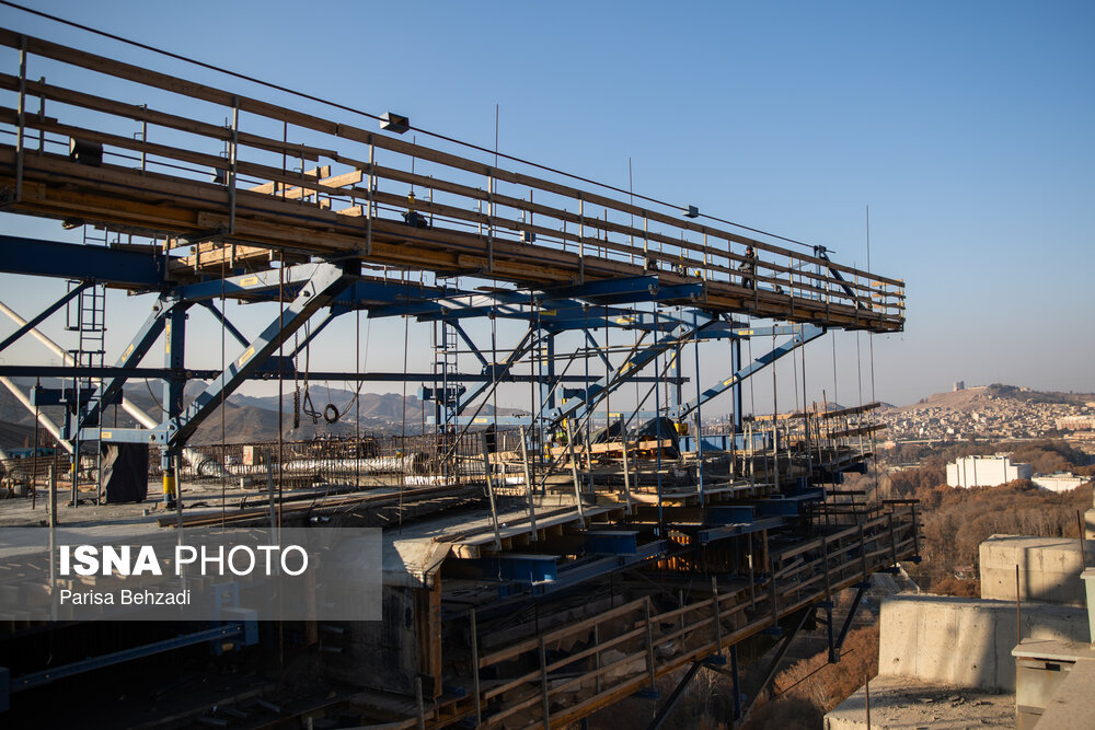 عکس/ بازدید وزیر راه و شهرسازی از کنارگذر آزادراه شمالی کرج