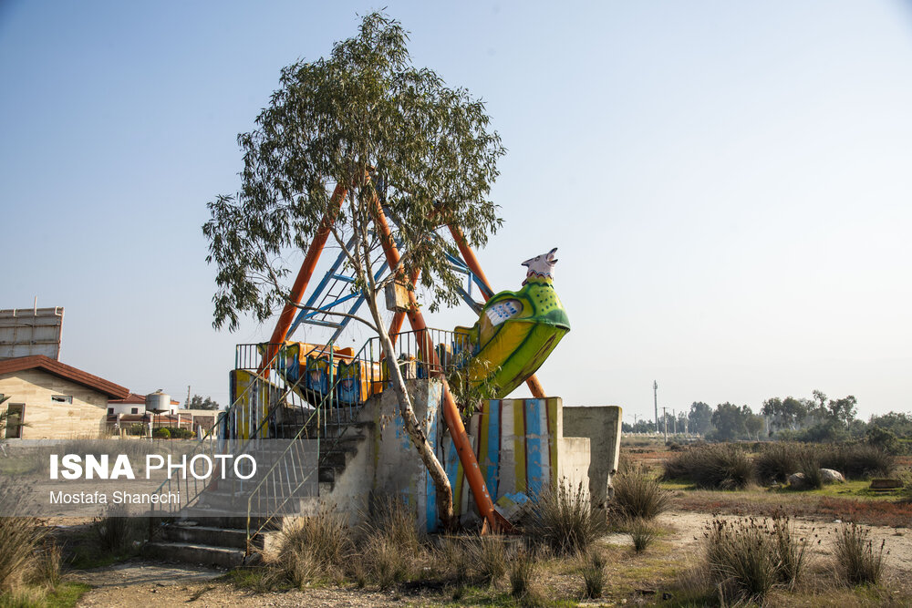 عکس/ آخرین نفسهای بزرگترین خلیج خزر