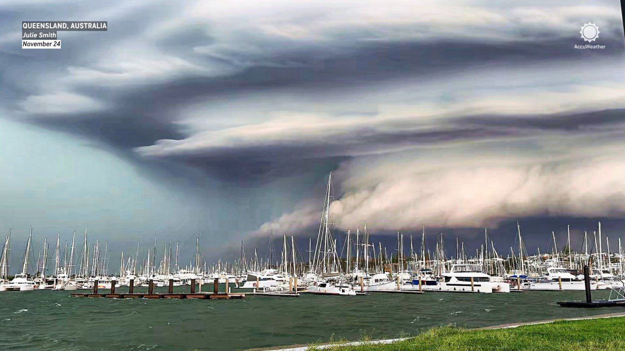 سلول بارشی فوق‌العاده عظیم در استرالیا 