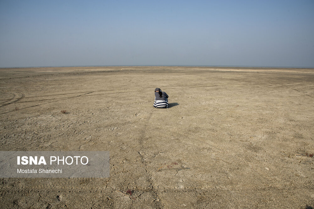 عکس/ آخرین نفسهای بزرگترین خلیج خزر