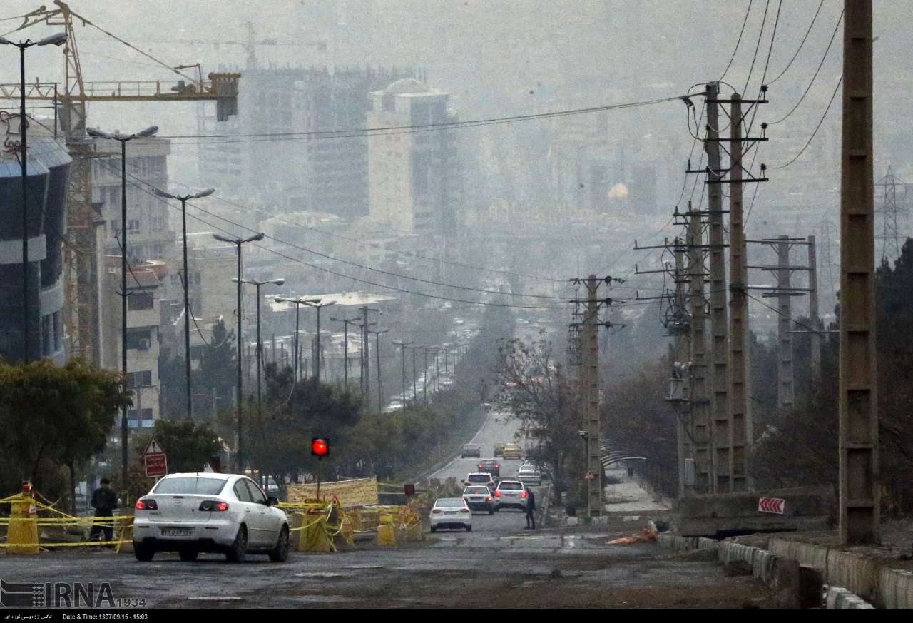 هشدار سطح نارنجی هواشناسی به خاطر تشدید آلایندگی هوا در البرز