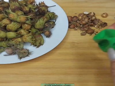 یک روش کاربردی برای شکستن فندق ها