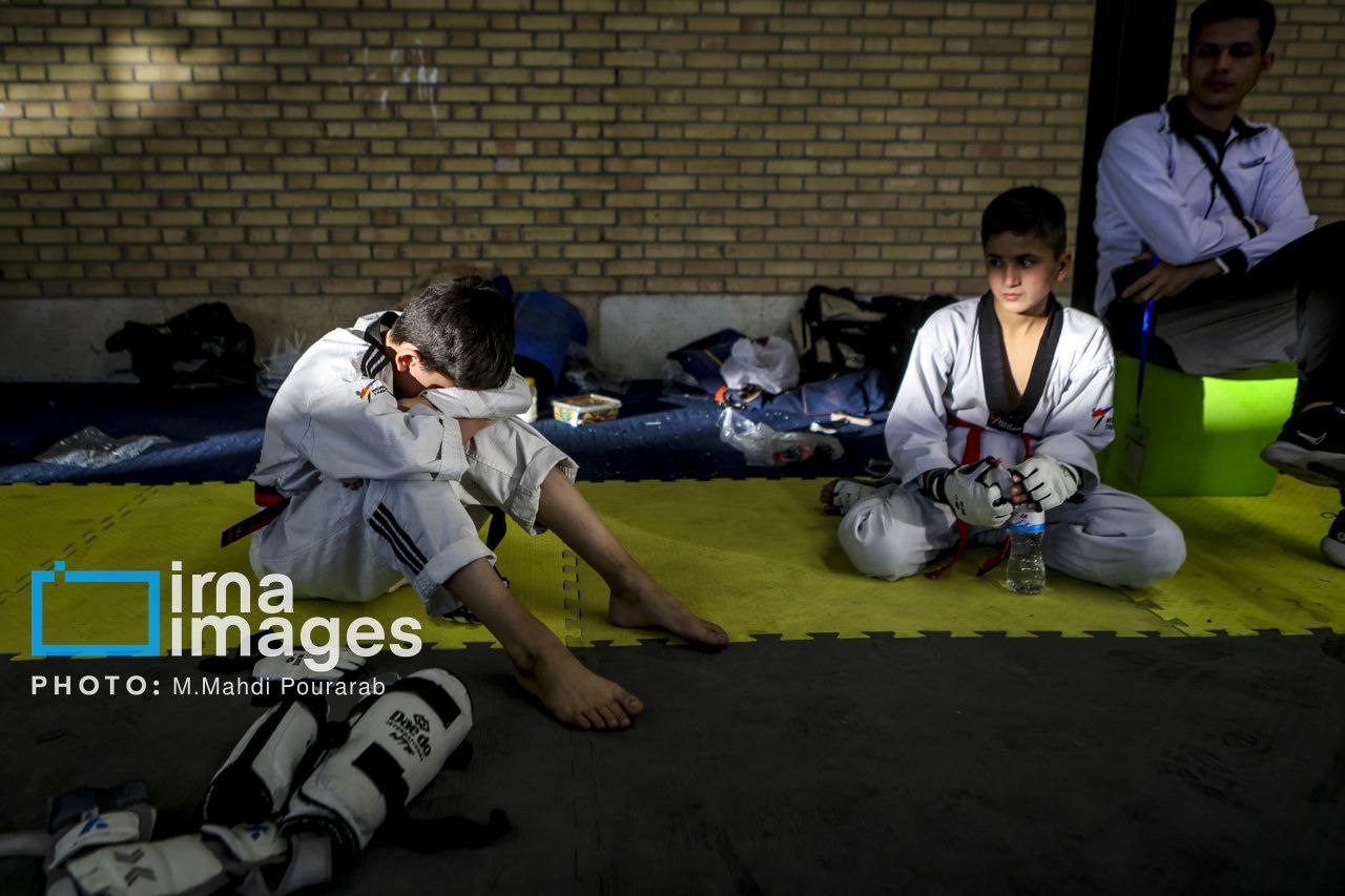 دومین دوره مسابقات کشوری قهرمان قهرمانان در خانه تکواندو کرج 