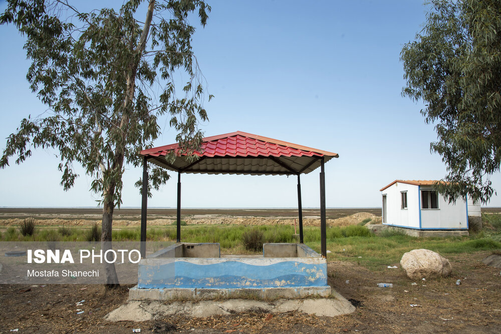 عکس/ آخرین نفسهای بزرگترین خلیج خزر