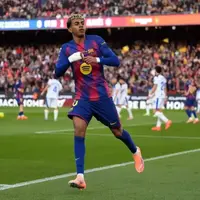 روز تاریخی بارسلونا؛ اولین گل یامال در نوکمپ