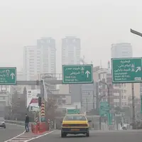 هوای تهران برای هفتمین روز متوالی در وضعیت «قرمز»
