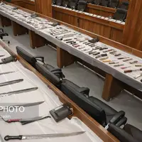 رونمایی از کشفیات گشت‌ و ایست بازرسی سپاه - تبریز