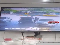 لحظه فوت راکب موتورسیکلت در میناب