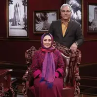 شوخی مدیری با همسر الهام حمیدی