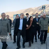 عکس/ بازدید وزیر راه و شهرسازی از کنارگذر آزادراه شمالی کرج