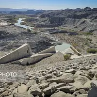 عکس/ وضعیت بحرانی سدهای خالی در شرق کشور  