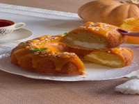 کیک کدو حلوایی پنیری؛ یک عصرانه پاییزی