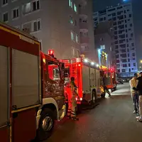 آتشسوزی در شهرک راهآهن تهران؛ ۲۰ نفر نجات یافت