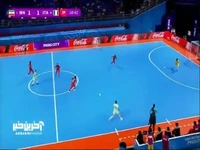 گل دوم فوتسال زنان ایتالیا به ایران
