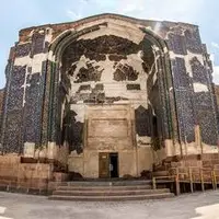 عمارت مظفریه معروف به مسجد کبود تبریز 