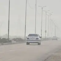 یک شهر خوزستان در وضعیت بنفش آلودگی هوا