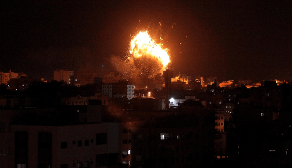 بمباران و گلولهباران غزه از هوا، دریا و زمین