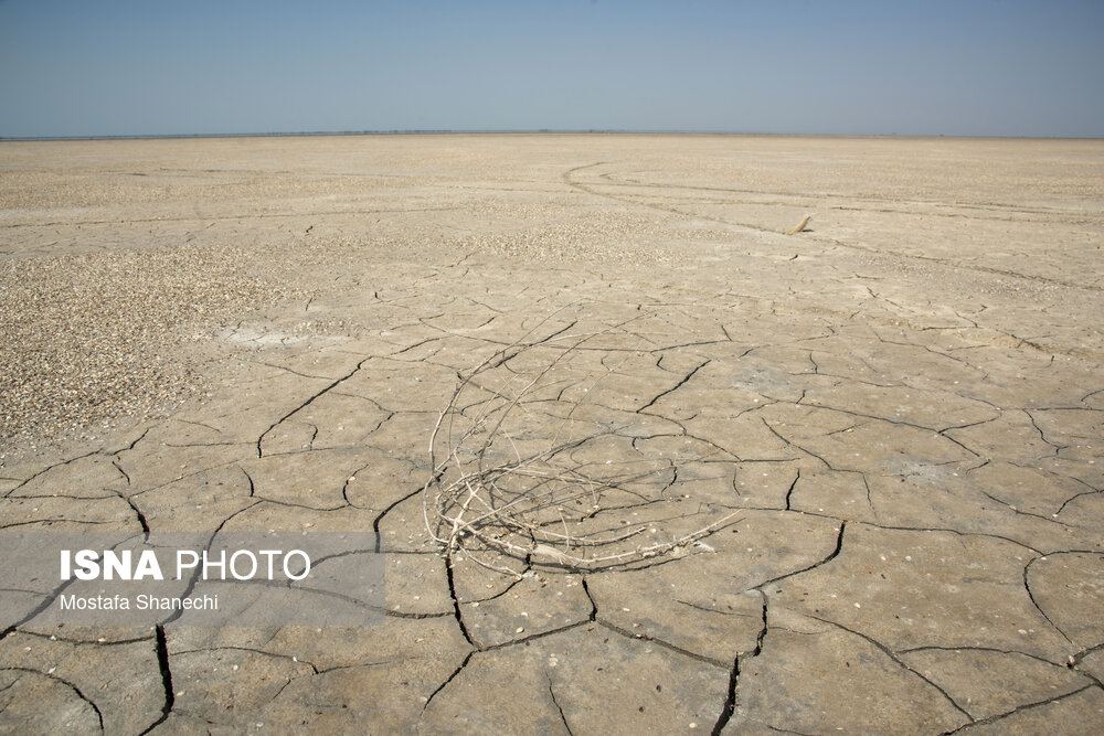 عکس/ آخرین نفسهای بزرگترین خلیج خزر
