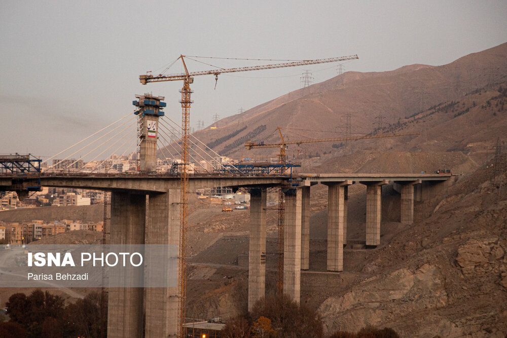 عکس/ بازدید وزیر راه و شهرسازی از کنارگذر آزادراه شمالی کرج