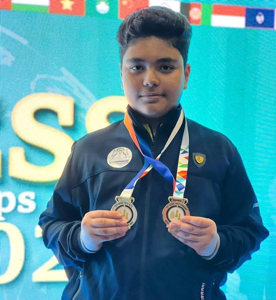 کسب ۲ مدال آسیایی شطرنج باز کردستانی