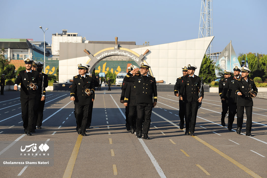 صبحگاه مشترک نیروهای مسلح در نوشهر