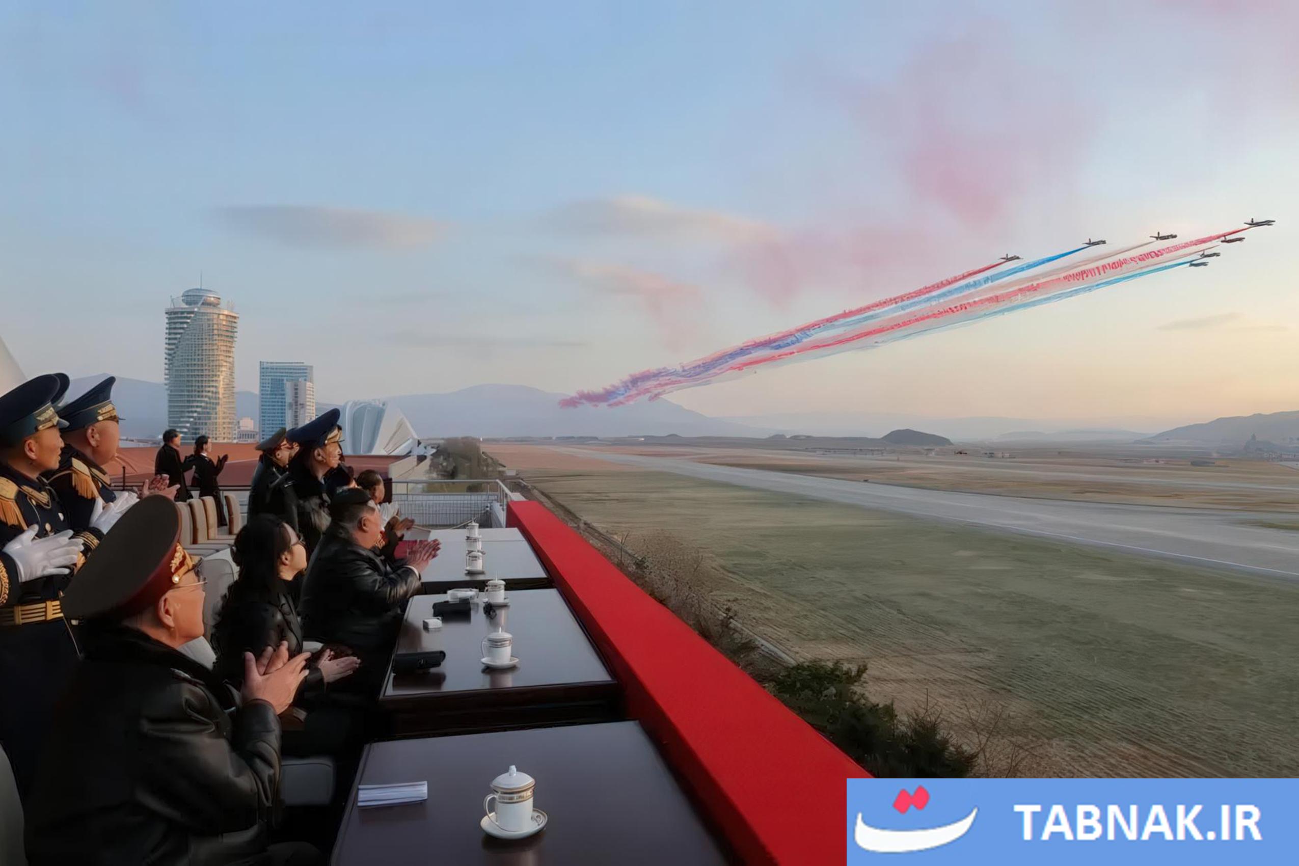 مراسم سالگرد تأسیس نیروی هوایی کره‌شمالی