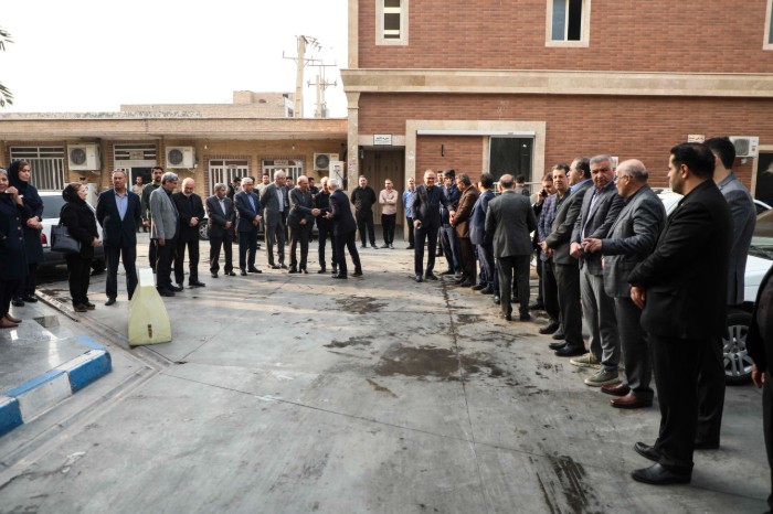 پیکر پزشک پیشکسوت با حضور استاندار خوزستان تشییع شد