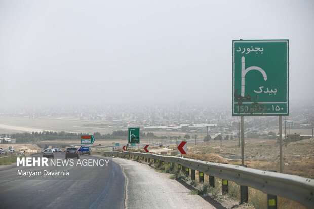 شکاریان: هوای بجنورد در وضعیت ناسالم قرار گرفت