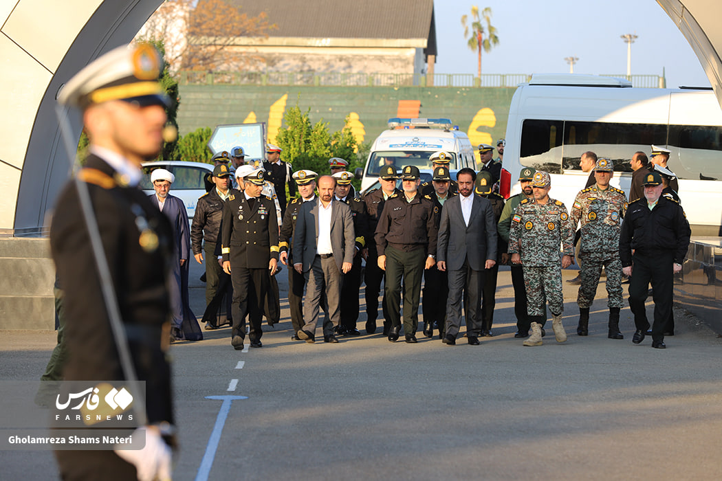 صبحگاه مشترک نیروهای مسلح در نوشهر